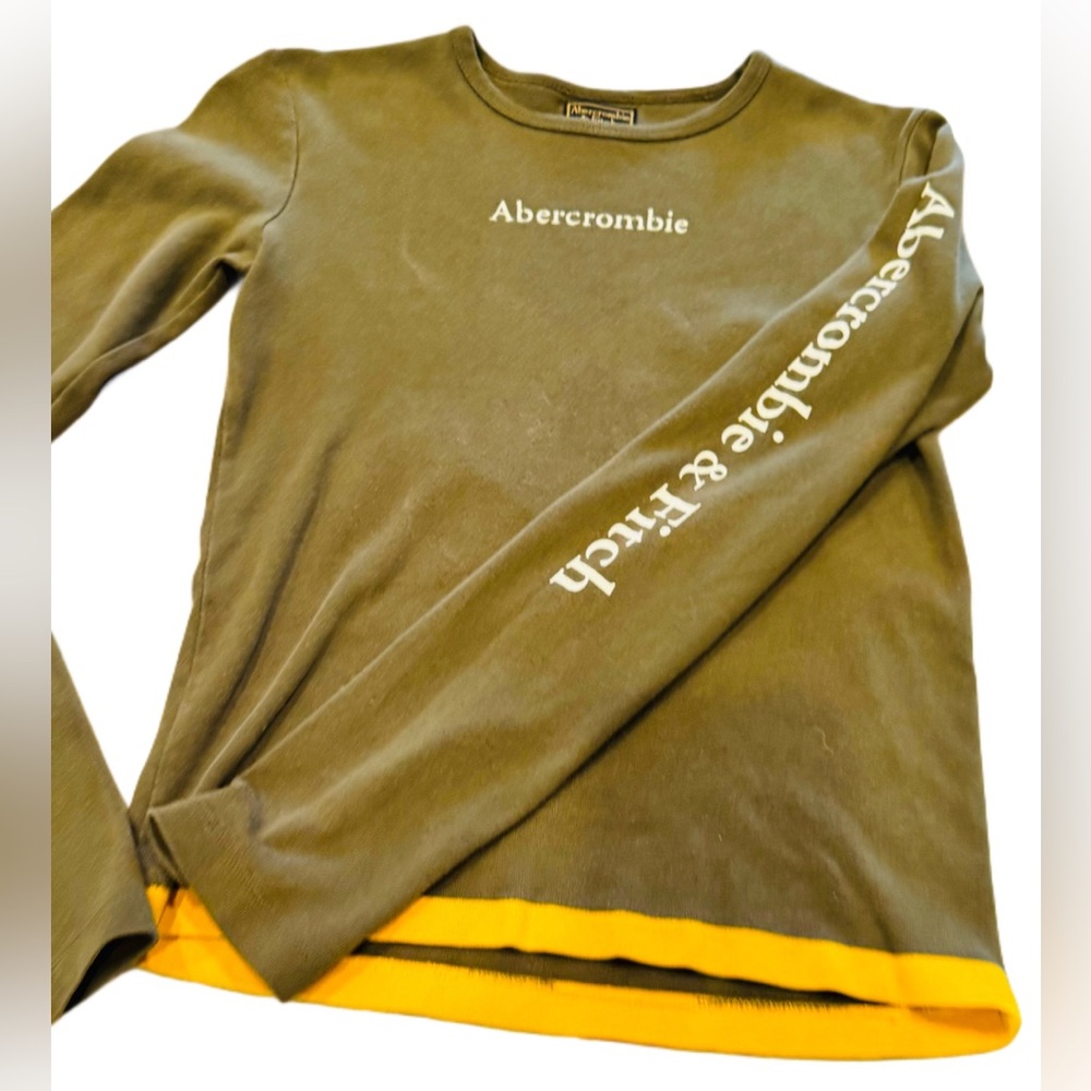 VINTAGE Abercrombie & Fitch Knit Tee - Size XS